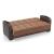 Maya Polyester/PU Convertible Storage Living Room Set