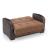 Maya Polyester/PU Convertible Storage Living Room Set