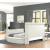 Maya Velvet Upholstered King Size Bed with TV Stand