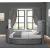 Maya Velvet Upholstered Bed with TV Stand
