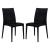 Mace Outdoor Polypropylene Dining Chair (Set of 2)