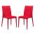 Mace Outdoor Polypropylene Dining Chair (Set of 2)