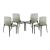 Murray Plastic Dining Chair (Set of 4)