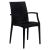 Mace Outdoor Polypropylene Dining Arm Chair