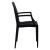 Mace Outdoor Polypropylene Dining Arm Chair (Set of 4)