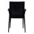 Mace Outdoor Polypropylene Dining Arm Chair (Set of 2)