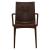 Mace Outdoor Polypropylene Dining Arm Chair