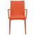 Mace Outdoor Polypropylene Dining Arm Chair (Set of 2)