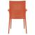 Mace Outdoor Polypropylene Dining Arm Chair (Set of 4)