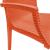 Mace Outdoor Polypropylene Dining Arm Chair