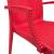 Mace Outdoor Polypropylene Dining Arm Chair (Set of 2)