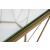 Malibu Octagon Glass Coffee Table