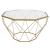 Malibu Large Octagon Glass Coffee Table