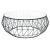 Malibu Round Glass Coffee Table