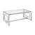 Merced Rectangle Glass Top Coffee Table