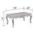 Melrose Wood Veneer Rectangular Coffee Table