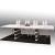 Mera Wood/Glass Lacquer Extendable Dining Table