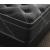 Merlot Silver Fabric Hybrid Firm Queen Size Mattress