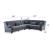 Merw L-Shaped Chenille Sectional