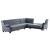 Merw L-Shaped Chenille Sectional