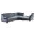 Merw L-Shaped Chenille Sectional