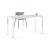 Colectiva Home Office Rectangular Desk, Depth 27 1/4