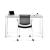Colectiva Home Office Rectangular Desk, Depth 23 1/2