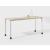 Colectiva Home Office Rectangular Desk, Depth 19 3/4