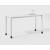 Colectiva Home Office Rectangular Desk, Depth 19 3/4