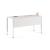 Colectiva Home Office Rectangular Desk w/Modesty Panel & Shelf