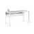 Colectiva Home Office Rectangular Desk w/Modesty Panel & Shelf