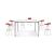 Cool E100 Square High Meeting Table