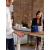 Mobility Step Melamine Sit-Stand Office Meeting Table
