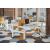 Mobility Step Melamine Sit-Stand Office Bench Desk