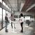 Mobility Step Melamine Sit-Stand Office Meeting Table