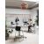 Talent Serie 500 Melamine Office Folding Sit-Stand Table w/Castors