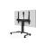 Talent Serie 500 Melamine Office Folding Sit-Stand Table w/Castors