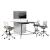 Twist Office Video Conference Table (without monitor)