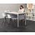 Vital Melamine Office Architect/Designer Desk w/Castors