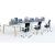 Vital Plus 300 Melamine Office 6-Desk Bench