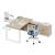 Vital Plus Spine Workspace for 1 Person w/Storage Module