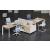 Vital Plus Spine Workspace for 2 Persons w/Storage Module, Version 2