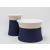 Mesh MDF/Fabric Round Coffee Table