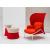 Mesh MDF/Fabric Round Coffee Table