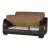 Metroplex Fabric/PU Convertible Loveseat