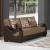 Metroplex Fabric/PU Convertible Sofabed