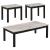 Bates Faux Marble 3-piece Occasional Table Set