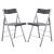 Menno Acrylic Folding Chair (Set of 2)