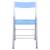 Menno Acrylic Folding Chair (Set of 2)