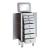 Contempo 7 Drawer Jewelry Armoire